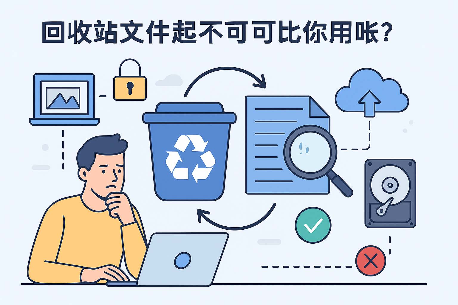 回收站文件被清空后找回可能性分析