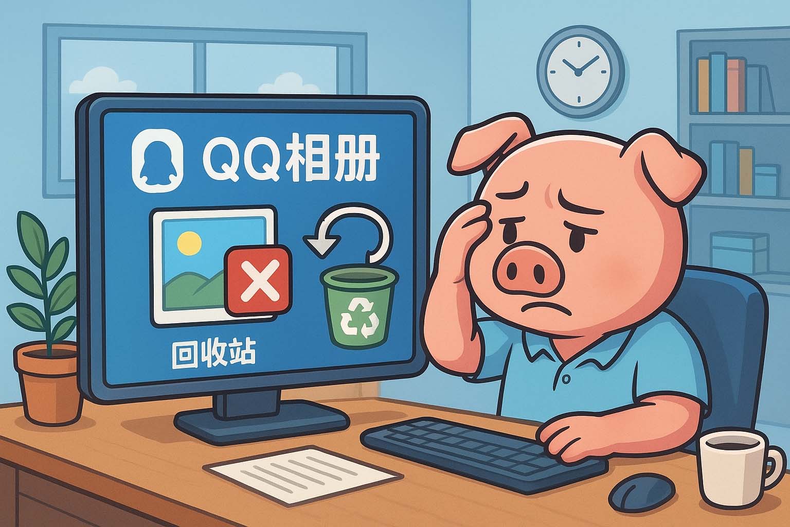 QQ相册删除的照片怎么恢复?