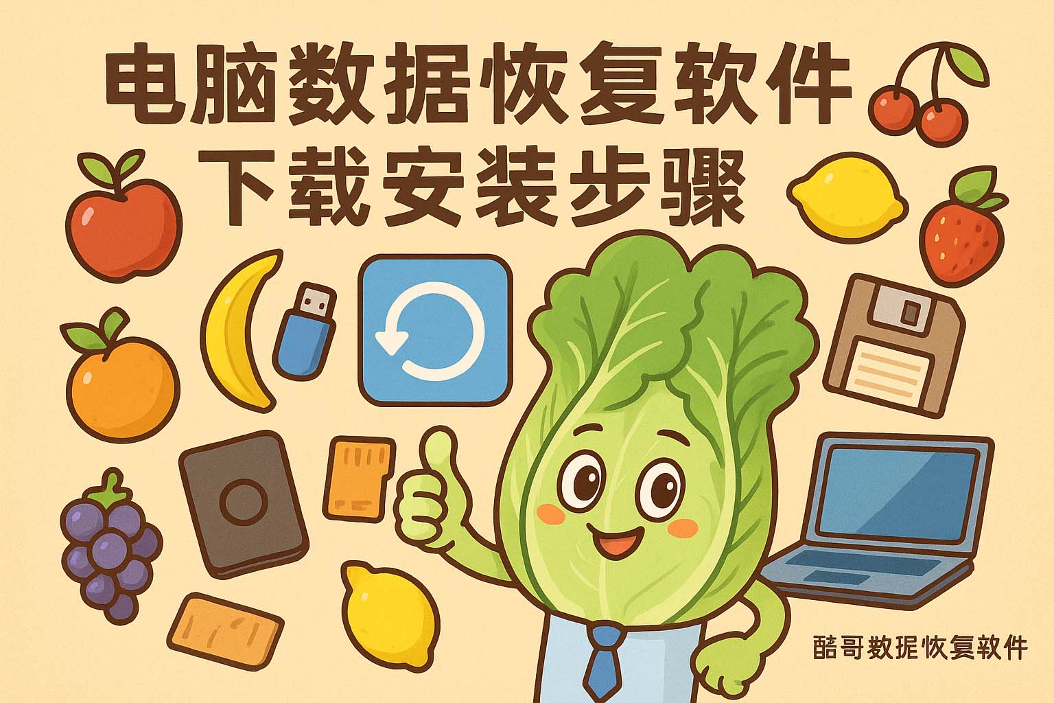 电脑数据恢复软件下载安装步骤