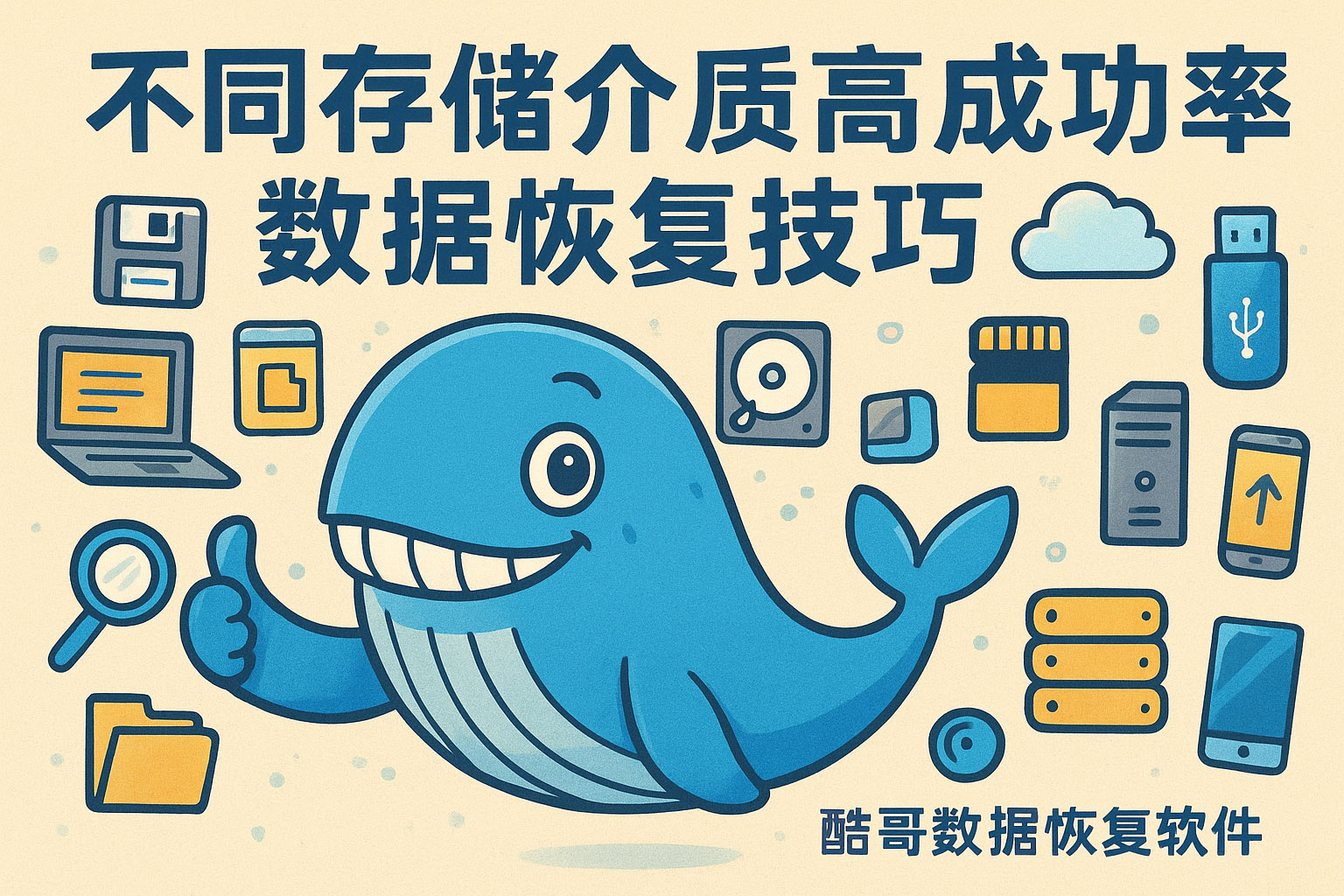 不同存储介质高成功率数据恢复技巧