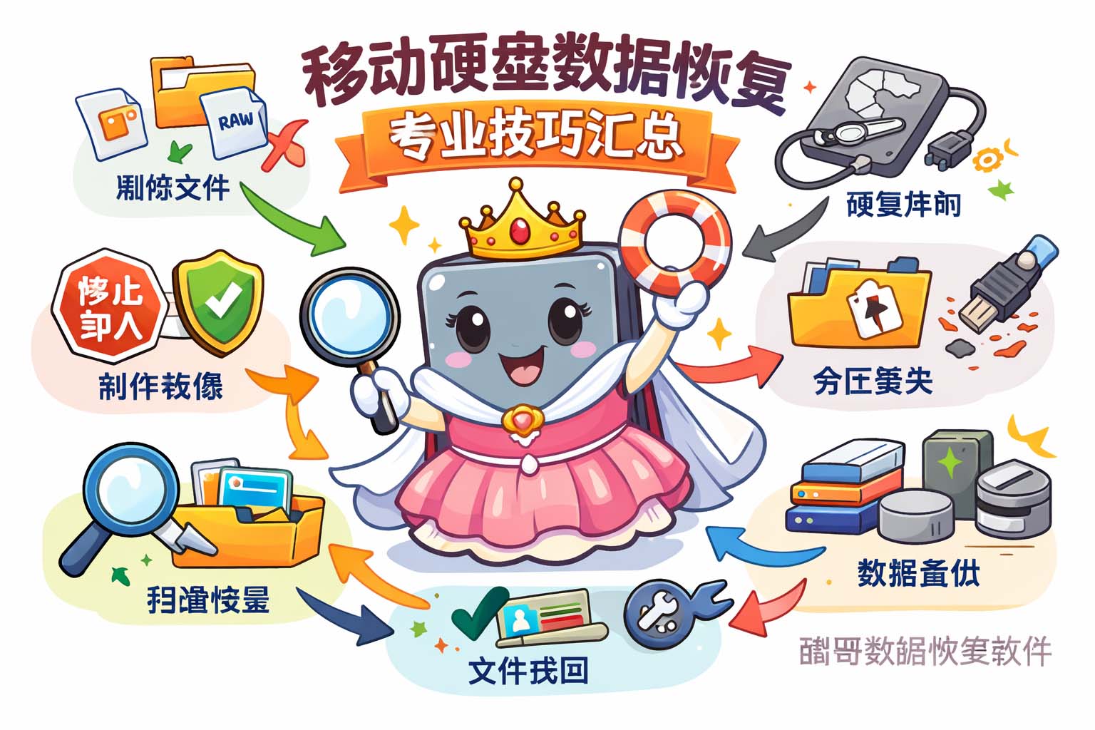 移动硬盘数据恢复专业技巧汇总