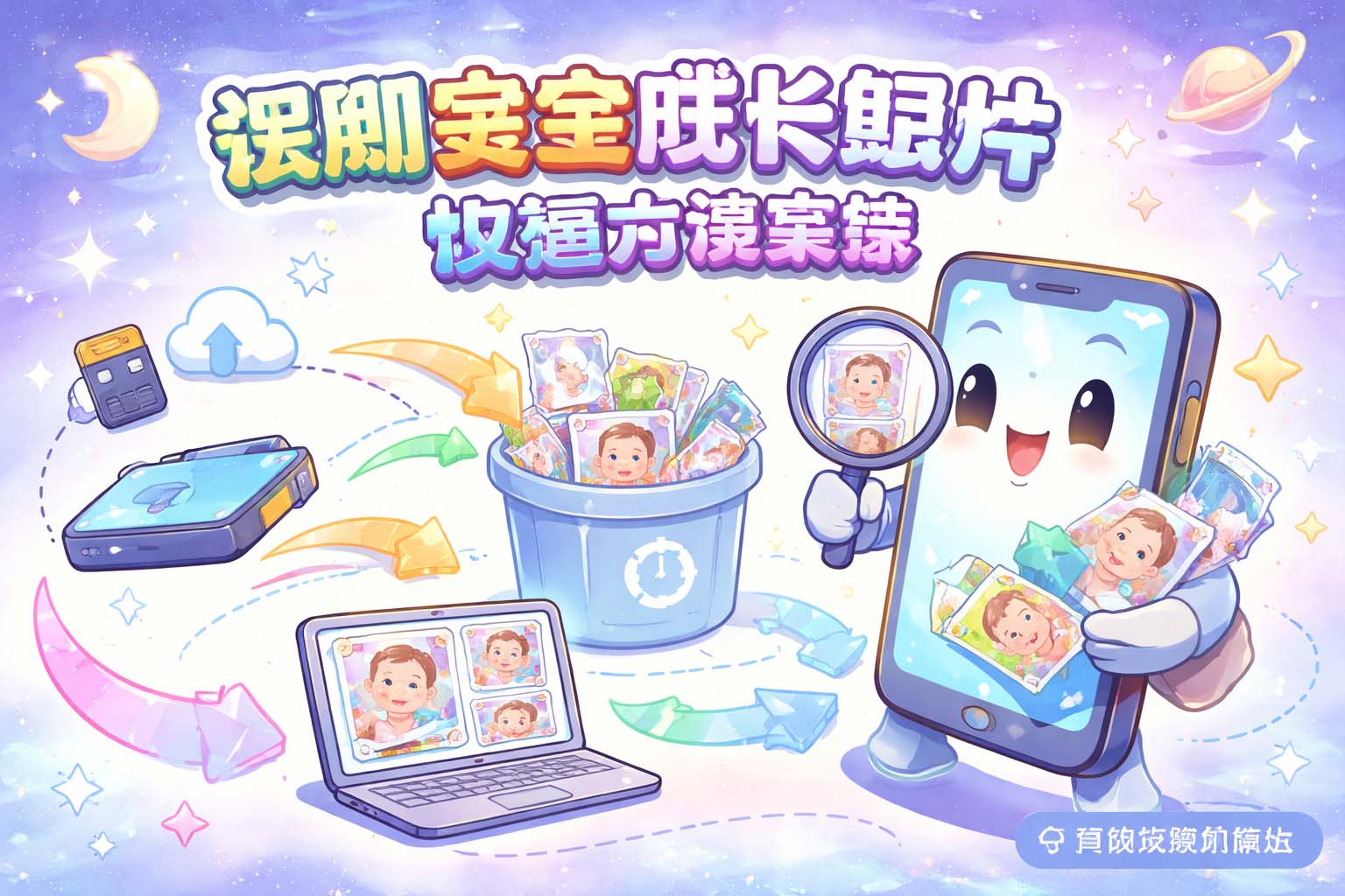 误删宝宝成长照片恢复方法分享